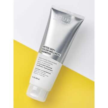 Acure Detox-Defy Color Wellness Shampoo for Dark Hair