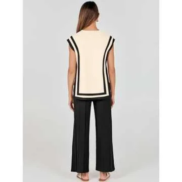 ANRABESS Casual Summer Lounge Set for Women Stylish 2025