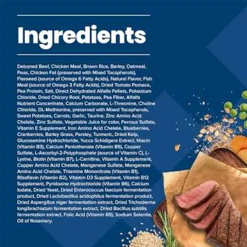 Blue Buffalo Dog Food with Beef & Brown Rice 30-lb Bag