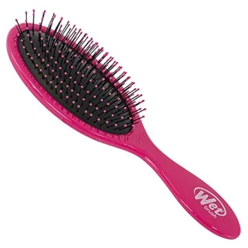 Wet Brush Original Detangler Hair Brush - Punchy Pink - Gentle, Pain-Free Detangling for All Hair Ty...