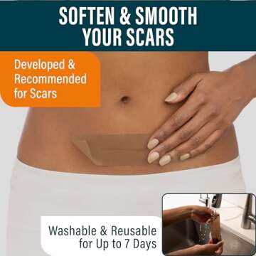 NUVADERMIS Medical-Grade Silicone Scar Sheets for Effective Healing
