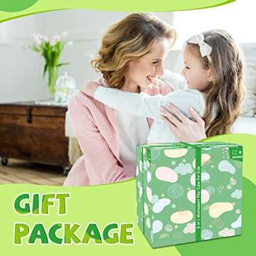 JUSTWOOD Montessori Toys for 1+ Year Old, 8-in-1 Wooden Play Kit Includes Object Permanent Box, Learning Activity Cube, Sorting & Stacking Toy, Carrot Harvest Game, Gift for Boys Girls Age 12+ Months