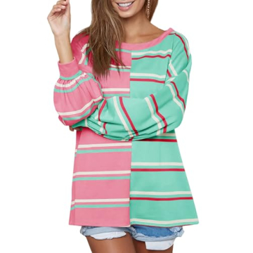 Shop Tankaneo Striped Tunic Top for Fall Style
