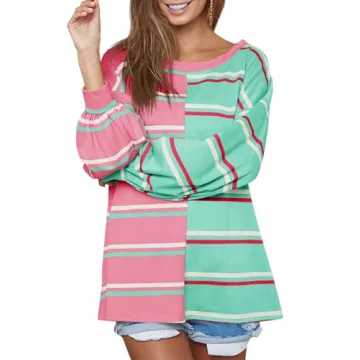 Shop Tankaneo Striped Tunic Top for Fall Style