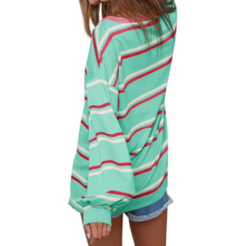 Shop Tankaneo Striped Tunic Top for Fall Style