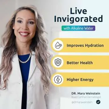 Invigorated Water pH Restore Glass Alkaline Water Pitcher - Long Lasting Water Filter Pitcher with Multi-Stage Filtration System - Glass Water Jug for High pH, Pure Drinking Water - 3.5 L / 118 Oz