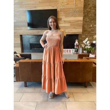 PRETTYGARDEN Women's Boho Summer Maxi Dress for All Occasions