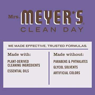 MRS. MEYER'S CLEAN DAY All-Purpose Cleaner Spray, Compassion Flower, 16 fl. oz (Pack of 3)