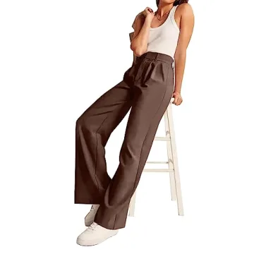 KUNMI Women's Wide Leg Pants - Stylish & Comfortable Design