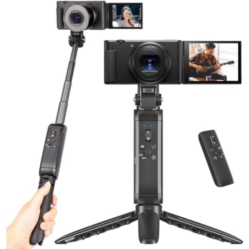 MT-40 Remote Shooting Grip: Premium Vlogging Handle & Tripod for Sony & Canon