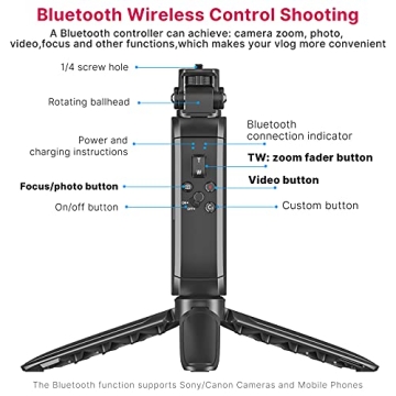 MT-40 Tripod with Remote for Sony and Canon Cameras