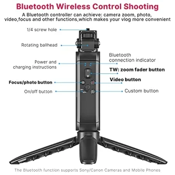 MT-40 Tripod with Remote for Sony and Canon Cameras