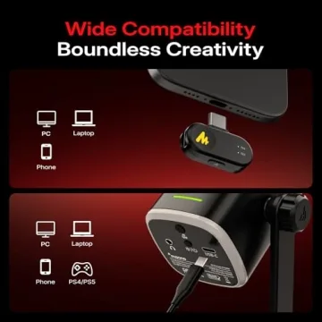 MAONO PD100W Wireless USB Mic for Gaming & Streaming