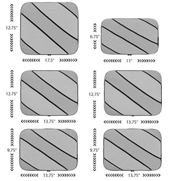 Shacke Adventurer 7pcs Packing Cube Travel Organizer Grey