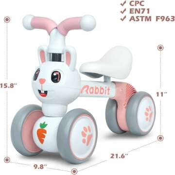 YGJT Baby Balance Bike
