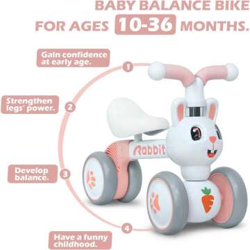 YGJT Baby Balance Bike