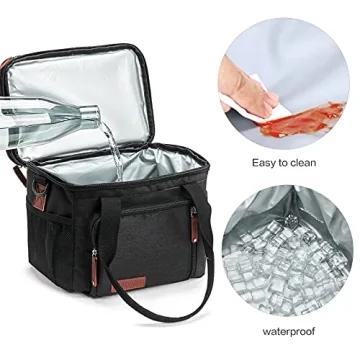 Expandable Leakproof Lunch Box Cooler Bag for Work