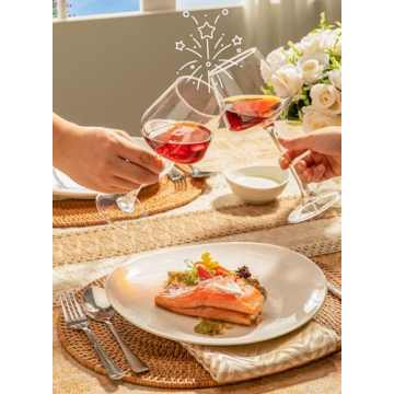 Sweese 11 Inch Dinner Plates Set - Durable & Elegant Tableware