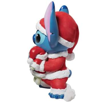 Enesco Disney Showcase Lilo and Stitch Santa Big Figurine, 15.55 Inch, Multicolor