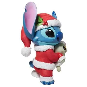 Enesco Disney Showcase Lilo and Stitch Santa Big Figurine, 15.55 Inch, Multicolor