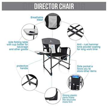 Heavy Duty Folding Chair - Comfortable & Durable