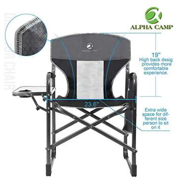 Heavy Duty Folding Chair - Comfortable & Durable