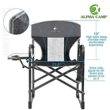 Heavy Duty Folding Chair - Comfortable & Durable