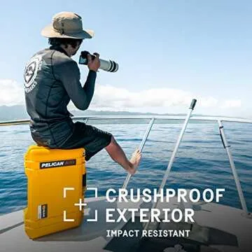 Pelican Air 1535 Case With TrekPak Dividers (Black)