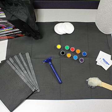 Adenna Dental Bibs/Lap Cloths BIB740BK - Disposable, Black, Case of 500