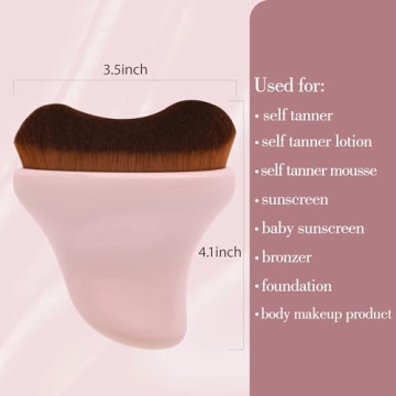 Ultra-Soft Self Tanner Brush Streak-Free Tan Application