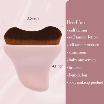 Ultra-Soft Self Tanner Brush Streak-Free Tan Application