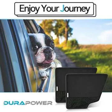 Durapower Dog Car Door Protector for Mess-Free Travel