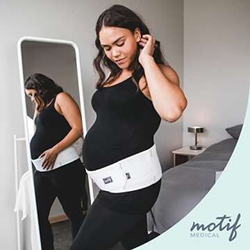 Motif Medical Pregnancy Support Band - Comfort for Expecting Moms