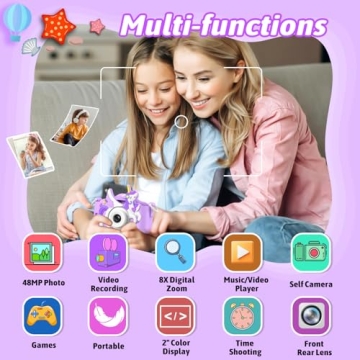 Kids Camera Toy for 3-12 Year Olds, Perfect Gift!