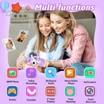 Kids Camera Toy for 3-12 Year Olds, Perfect Gift!