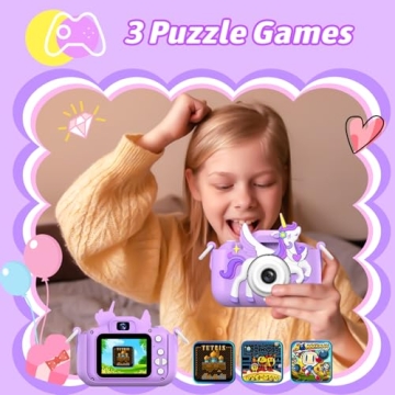 Kids Camera Toy for 3-12 Year Olds, Perfect Gift!