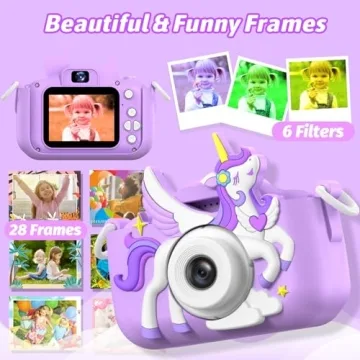 Kids Camera Toy for 3-12 Year Olds, Perfect Gift!