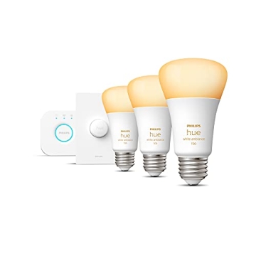 Philips Hue Smart Light Kit with Voice and App Control
