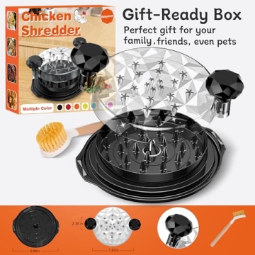 Ergonomic Chicken Shredder Tool – Effortless Meat Preparation