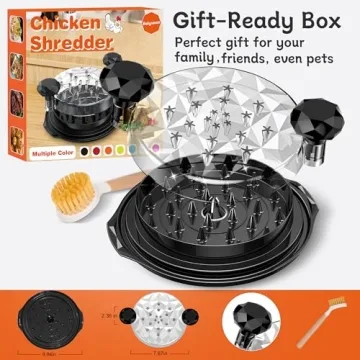Ergonomic Chicken Shredder Tool – Effortless Meat Preparation