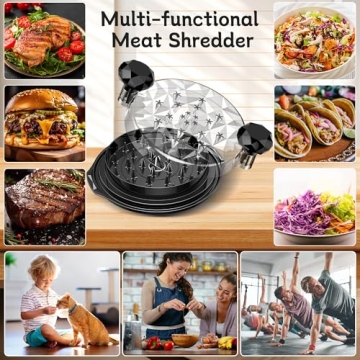 Ergonomic Chicken Shredder Tool – Effortless Meat Preparation