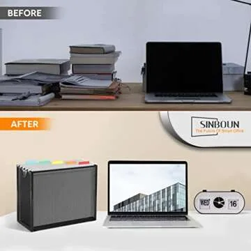 Stylish Sinboun Hanging File Organizer for All Spaces