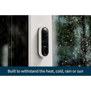 Arlo Essential Wired Video Doorbell with HD Video and 2-Way Audio