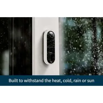 Arlo Essential Wired Video Doorbell with HD Video and 2-Way Audio