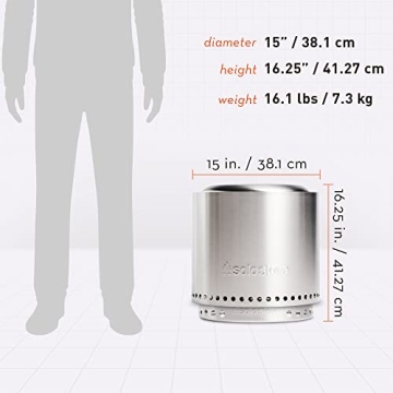 Solo Stove Ranger 2.0: Compact Smokeless Fire Pit