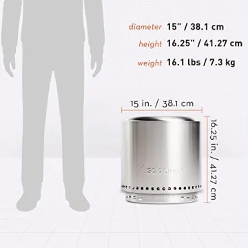 Solo Stove Ranger 2.0: Compact Smokeless Fire Pit