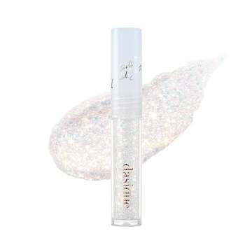 dasique Starlit Jewel Liquid Glitter (02 Candy Hearts) | Twinkle Glitter Shadow | Long-lasting | Multi-dimensional sparkle finish | Quick drying | Multipurpose
