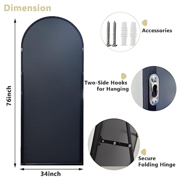 Easly Oversized Full-Body Mirror for Stylish Spaces