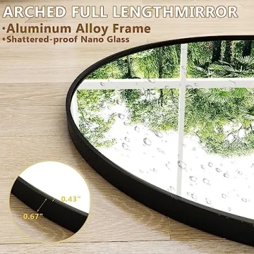 Easly Oversized Full-Body Mirror for Stylish Spaces