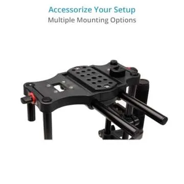 Filmcity Power DSLR Camera Cage for DSLR DSLM Cameras Only. Adjustable Handles & 15mm Rod Adapter. Tripod Compatible. Comes with Quick-Release Plate (FC-CTH)